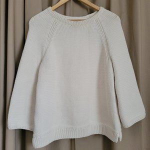LOFT Chunky Knit 'Box' style sweater. Size M.